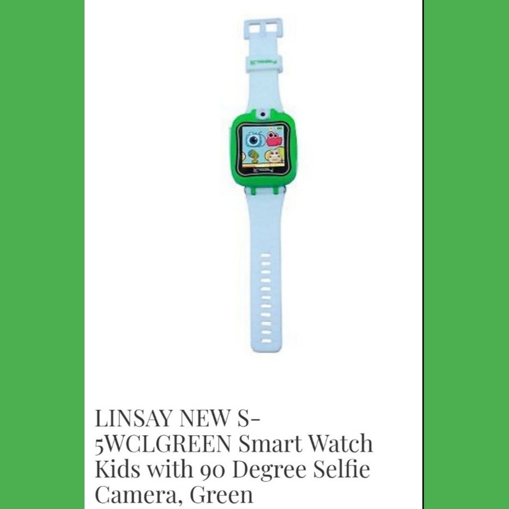 LINSAY Kids Educational Smartwatch W/ Camera